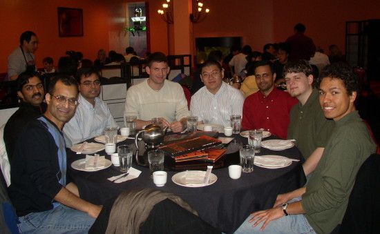 Group Dinner, February 2008
